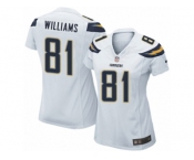 Women Nike Los Angeles Chargers #81 Mike Williams Game White NFL Jersey