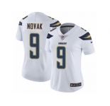 Women Nike Los Angeles Chargers #9 Nick Novak White Vapor Untouchable Limited Player NFL Jersey
