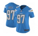 Women's Los Angeles Chargers #97 Joey Bosa Electric Blue Alternate Vapor Untouchable Limited Player Football Jersey