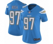 Women's Los Angeles Chargers #97 Joey Bosa Electric Blue Alternate Vapor Untouchable Limited Player Football Jersey
