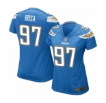 Women's Los Angeles Chargers #97 Joey Bosa Game Electric Blue Alternate Football Jersey