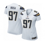 Women's Los Angeles Chargers #97 Joey Bosa Game White Football Jersey