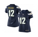 Women's Nike Los Angeles Chargers #12 Mike Williams Limited Navy Blue Team Color NFL Jersey