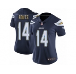 Women's Nike Los Angeles Chargers #14 Dan Fouts Vapor Untouchable Limited Navy Blue Team Color NFL Jersey