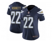 Women's Nike Los Angeles Chargers #22 Jason Verrett Vapor Untouchable Limited Navy Blue Team Color NFL Jersey