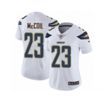 Women's Nike Los Angeles Chargers #23 Dexter McCoil Vapor Untouchable Limited White NFL Jersey
