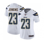 Women's Nike Los Angeles Chargers #23 Rayshawn Jenkins White Vapor Untouchable Limited Player NFL Jersey