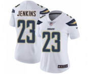 Women's Nike Los Angeles Chargers #23 Rayshawn Jenkins White Vapor Untouchable Limited Player NFL Jersey