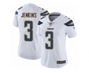 Women's Nike Los Angeles Chargers #3 Rayshawn Jenkins Elite White NFL Jersey