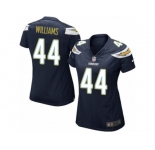 Women's Nike Los Angeles Chargers #44 Andre Williams Game Navy Blue Team Color NFL Jersey