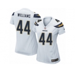 Women's Nike Los Angeles Chargers #44 Andre Williams Game White NFL Jersey