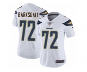 Women's Nike Los Angeles Chargers #72 Joe Barksdale Vapor Untouchable Limited White NFL Jersey