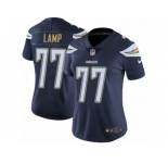 Women's Nike Los Angeles Chargers #77 Forrest Lamp Vapor Untouchable Limited Navy Blue Team Color NFL Jersey