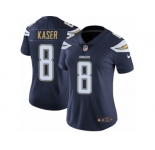 Women's Nike Los Angeles Chargers #8 Drew Kaser Vapor Untouchable Limited Navy Blue Team Color NFL Jersey