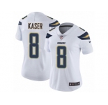 Women's Nike Los Angeles Chargers #8 Drew Kaser Vapor Untouchable Limited White NFL Jersey