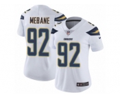 Women's Nike Los Angeles Chargers #92 Brandon Mebane Vapor Untouchable Limited White NFL Jersey