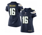 Women's Nike San Diego Chargers #16 Tyrell Williams Limited Navy Blue Team Color NFL Jersey