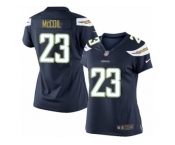 Women's Nike San Diego Chargers #23 Dexter McCoil Limited Navy Blue Team Color NFL Jersey