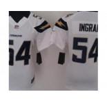 nike women nfl jerseys San Diego Chargers #54 Melvin Ingram White [nike]