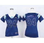 nike women nfl jerseys san diego chargers #24 mathews blue[fashion Rhinestone sequins]