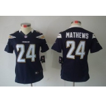 nike women nfl jerseys san diego chargers #24 mathews dk.blue[nike limited]