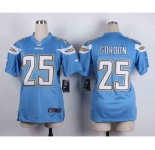 nike women nfl jerseys san diego chargers #25 goroon lt.blue[nike]