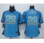 nike women nfl jerseys san diego chargers #28 gordon lt.blue[Elite drift fashion]