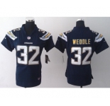 nike women nfl jerseys san diego chargers #32 weddile dk.blue[new nike]