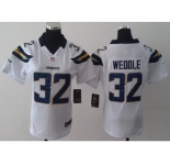 nike women nfl jerseys san diego chargers #32 weddile white[nike]
