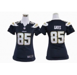 nike women nfl jerseys san diego chargers #85 gates dk.blue[nike]