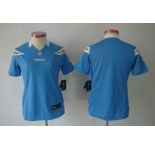 nike women nfl jerseys san diego chargers blank lt.blue[nike limited]