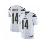 Youth Nike Los Angeles Chargers #14 Dan Fouts Vapor Untouchable Limited White NFL Jersey
