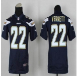 nike youth nfl jerseys san diego chargers #22 verrett blue[new nike]