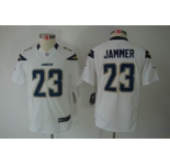 nike youth nfl jerseys san diego chargers #23 jammer white[nike limited]