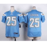 nike youth nfl jerseys san diego chargers #25 goroon lt.blue[nike]
