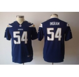 nike youth nfl jerseys san diego chargers #54 ingram dk.blue[nike]