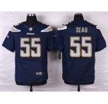 nike youth nfl jerseys san diego chargers #55 seau blue[new nike]