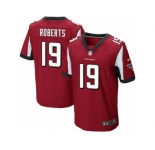 Men's Nike Atlanta Falcons #19 Andre Roberts Elite Red Team Color NFL Jersey