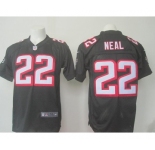 Men's Nike Atlanta Falcons #22 Keanu Neal Elite Black Alternate NFL Jersey