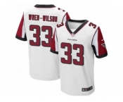 Men's Nike Atlanta Falcons #33 Blidi Wreh-Wilson Elite White NFL Jersey