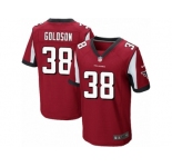 Men's Nike Atlanta Falcons #38 Dashon Goldson Elite Red Team Color NFL Jersey