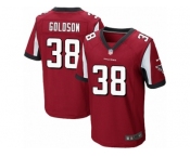 Men's Nike Atlanta Falcons #38 Dashon Goldson Elite Red Team Color NFL Jersey