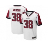 Men's Nike Atlanta Falcons #38 Dashon Goldson Elite White NFL Jersey