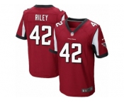 Men's Nike Atlanta Falcons #42 Duke Riley Elite Red Team Color NFL Jersey