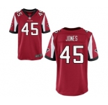 Men's Nike Atlanta Falcons #45 Deion Jones Elite Red Team Color NFL Jersey