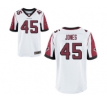 Men's Nike Atlanta Falcons #45 Deion Jones Elite White NFL Jersey