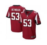 Men's Nike Atlanta Falcons #53 LaRoy Reynolds Elite Red Team Color NFL Jersey