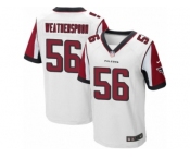 Men's Nike Atlanta Falcons #56 Sean Weatherspoon Elite White NFL Jersey
