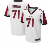 Men's Nike Atlanta Falcons #71 Kroy Biermann Elite White NFL Jersey