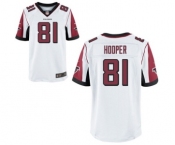 Men's Nike Atlanta Falcons #81 Austin Hooper Elite White NFL Jersey